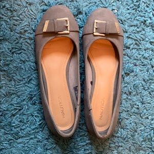 Nautica Grey Flats